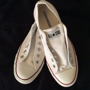 Women's converse white size 10
